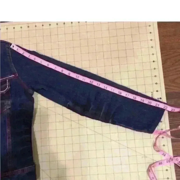 Custom repurposed Zanani Jean Jacket Size Medium - Picture 8 of 10